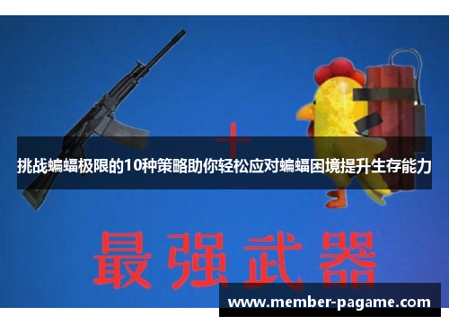 挑战蝙蝠极限的10种策略助你轻松应对蝙蝠困境提升生存能力