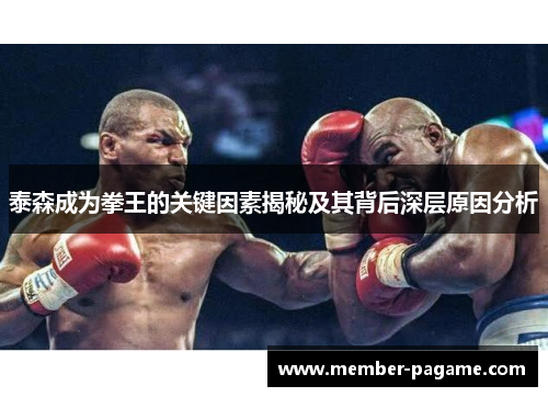 泰森成为拳王的关键因素揭秘及其背后深层原因分析