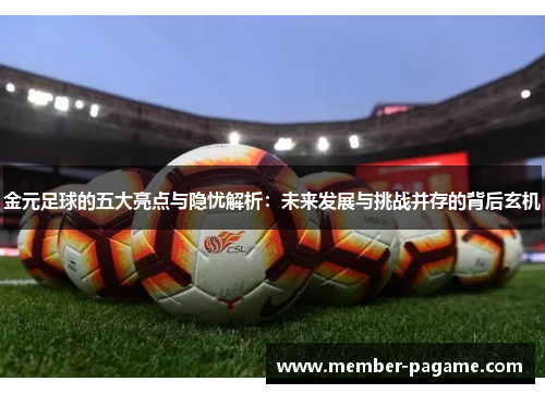 金元足球的五大亮点与隐忧解析：未来发展与挑战并存的背后玄机